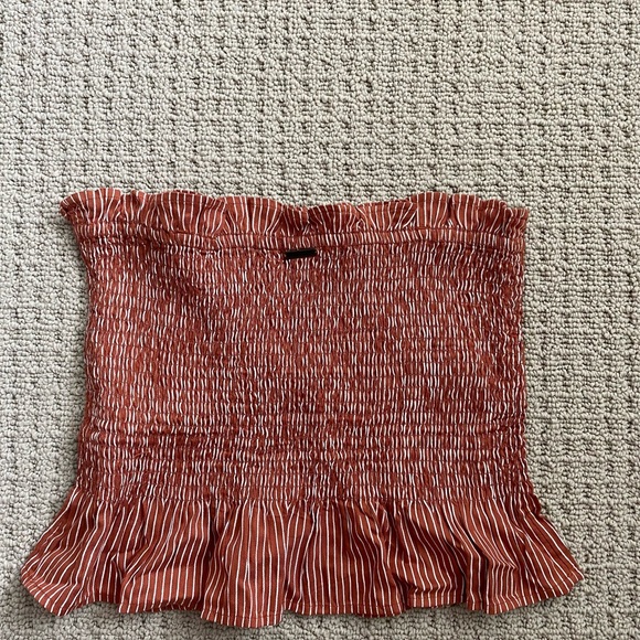 Billabong strapless peplum top - Picture 3 of 4